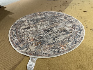 Karpet, meerkleurig, doorsnee 120 cm